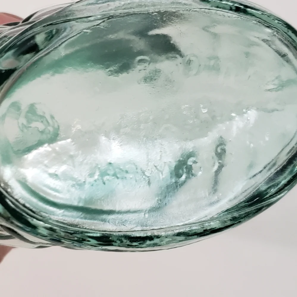 Recycled Glass Bottle Green Yugoslavia